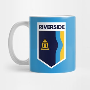 Riverside, California City Flag Emblem Mug